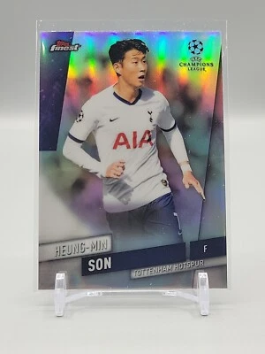 2019-20 Topps Finest UCL Refractor Heung-Min Son #55 Tottenham Hotspur - Image 1 of 2