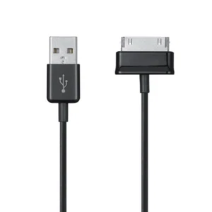 Portable High Speed Long USB data cable for Samsung Galaxy Tab P1000 Black - Picture 1 of 6