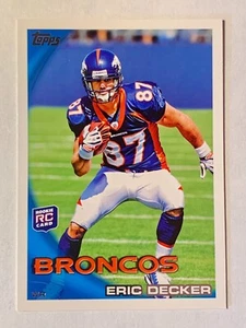2010 Topps #258 - Eric Decker RC Denver Broncos - Picture 1 of 2
