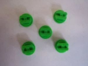 5 x Green Low Drift 80 Degrees Fan Spray Nozzle Tips - Picture 1 of 1