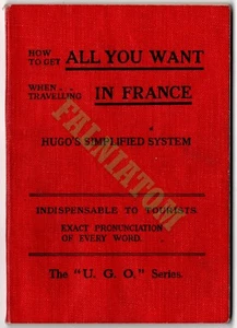 Vintage "Get All You Want When Traveling in France" - Hugo's Simplified System - Picture 1 of 1