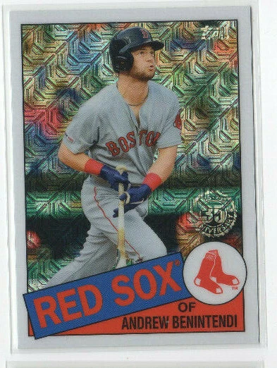 2020 Topps Update Andrew Bennintedi CHROME 1985 REDSOX - Image 1 of 1