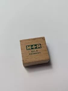 Sacapuntas de madera vintage Mobius Ruppert M+R 411-0 hecho en Alemania - Imagen 1 de 5