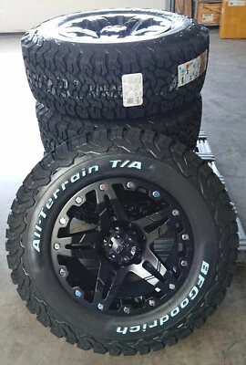 Dirt D66 9x17 6x139,7 Felgen + Reifen BF Goodrich KO2 265/70/17 Ford Ranger Neu - Bild 1 von 2