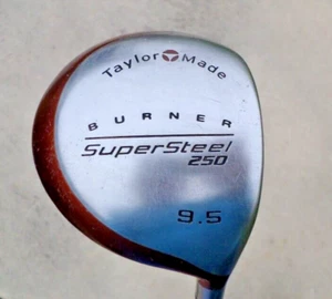 TaylorMade Burner 250 Super Steel 9.5° Driver S-90 Stiff Flex Graphite RH 44.5" - Picture 1 of 12