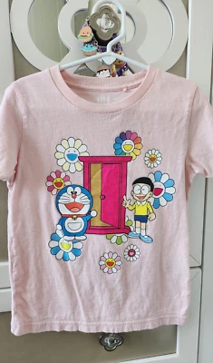 优衣库 X 哆啦A梦 X 高桥村上儿童 T 恤 3-4 — 第 1/4 张图片