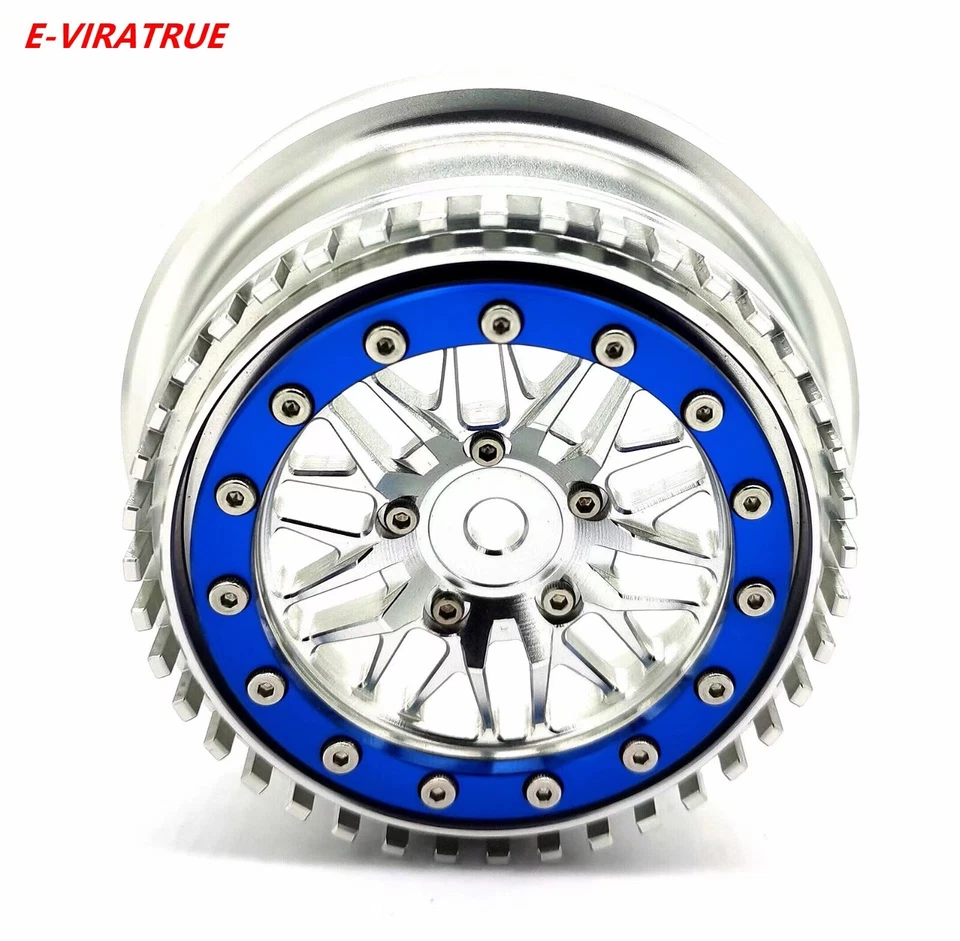 E-VIRATRUE 2.2/3.0''Aluminum Wheel for TRAXXAS Drag Slash 4x4 1/10 (1pcs） - Image 1 of 1