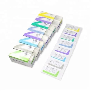 Monofilamento de nailon, seda trenzada, poli, catguts cromados, suturas PGA TRANSPARENTE EN STOCK - Imagen 1 de 11