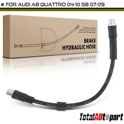 Manguera hidráulica de freno para Audi A8 Quattro 2004-2010 S8 conductor delantero o pasajero Foto 1 de 4