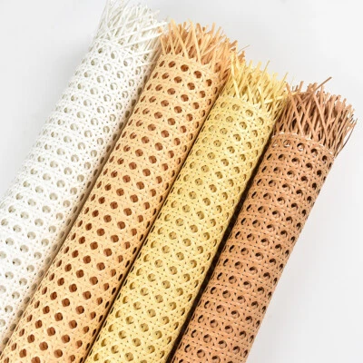 Artificial Rattan Cane Webbing Sheet Panel Weave Craft Repair Replacement Supply - image 1 of 4