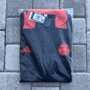2024-2025 Adidas Colombia Football Pre Match Training Jacket Sz Large Authentic - Picture 1 of 6