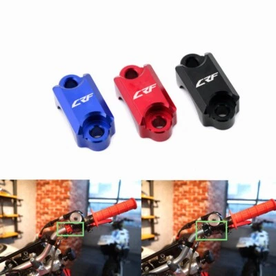 Abrazadera de cilindro maestro de freno delantero CNC para HONDA CRF230F CRF250F CRF125F CRF150F Foto 1 de 4