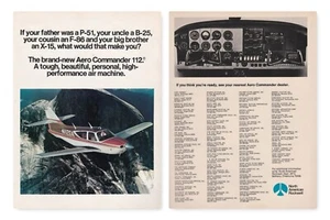 1972 Aero Commander 112 Aircraft ad 1/8/2024b - Picture 1 of 1