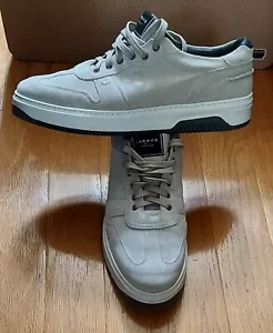 HARRYS OF LONDON MEN'S GRAY SUEDE LEATHER UPPER OXFORDS SIZE 44 MADE IN PORTUGAL - Picture 1 of 15