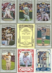 2013 Topps Gypsy Queen Baseball Los Angeles Dodgers Master Team Set (16) - Picture 1 of 1