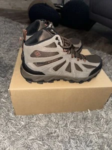 COLUMBIA 1940691231 MEN PEAKFREAK XCRSN II MID SUEDE WATERPROOF BROWN BOOT SZ 10 - Picture 1 of 12