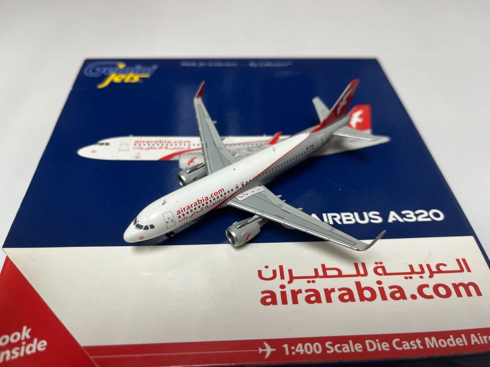 Gemini Jets 400 Air Arabia A320 -200 "color años 2014" 1:400 Foto 1 de 1