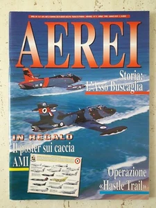 AEREI n.4 anno 1998 Storia L'Asso Buscaglia - Caccia AMI CON POSTER - Picture 1 of 2