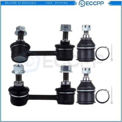 Front Lower Ball Joints Anti Sway Stabilizer Bar Linkage For 2001-2003 Acura CL - Изображение 1 из 4