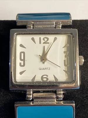 Unbranded TURQUOISE BLUE Color WATCH FY1222 New Battery - Image 1 of 4