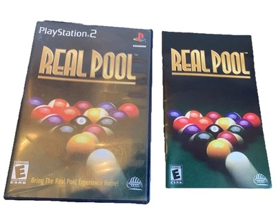 REAL POOL PS2 *USED AND UNTESTED* - Image 1 of 2