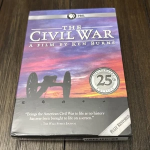 The Civil War (25th Anniversary Edition) 6 DVD Set Ken Burns PBS NEW Sealed - Picture 1 of 4