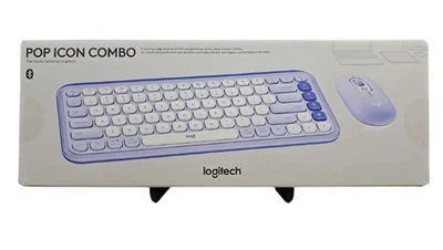 Logitech POP ICON Combo, Bluetooth Keyboard and Mouse Combo. - Image 1 of 3