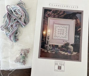 New Shepherd’s Bush “Charmed Hearts” Cross Stitch Kit - Picture 1 of 7