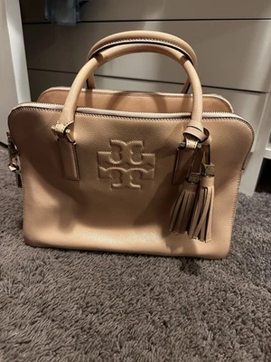 Bolso Cartera Tory Burch Thea Triple Cremallera Foto 1 de 4