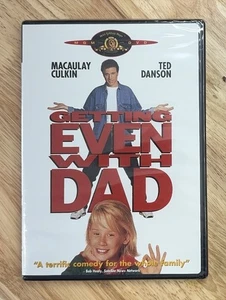 Getting Even With Dad [DVD, 1994] Macaulay Culkin Ted Danson RARE OOP NEW SEALED - Bild 1 von 3