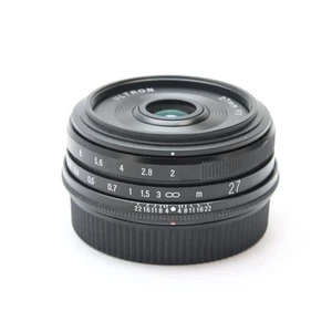 Voigtlander ULTRON 27mm F/2 Black (for Fujifilm X mount) #432 - Picture 1 of 12