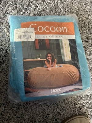 Capa para cadeira Jazz 6’ Bean Bag microsuede azul-petróleo - Imagem 1 de 4