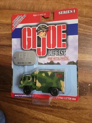Furgoneta Gi Joe Die Cast M1079A1 2,5 toneladas serie 1 camuflaje motorizado Foto 1 de 3