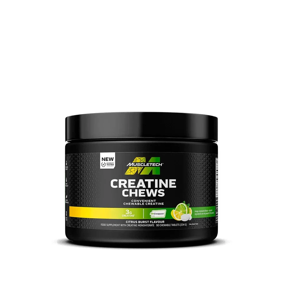 Muscletech Creatine Chews 90 Compresse Creapure 234G (115,09/Kg) - Immagine 1 di 1
