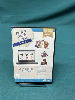 DIME Perfect Stitch Viewer Software Embroidery Files for Computer; Mint - Image 1 of 4