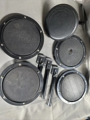 Almohadillas de batería eléctricas Tom de malla de 4-8" y almohadilla de goma de 1-8” Foto 1 de 4