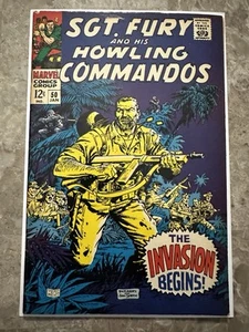 Sgt. Fury #50 FN- 5,5 (Marvel Comics 1966) - Imagen 1 de 24
