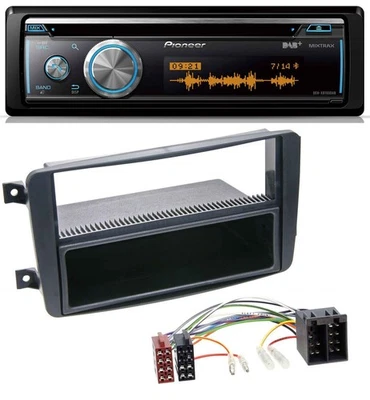 Pioneer MP3 DAB USB CD Bluetooth Autoradio für Mercedes C-Klasse W203 CLK W209 V - Bild 1 von 4