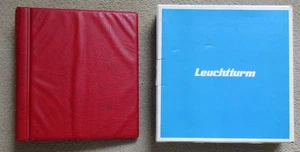Beautiful New Lighthouse Red Israel Binder - Picture 1 of 7