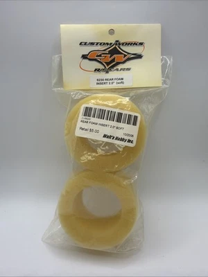 Custom Works R/C Cars 6231 Medium Foam Inserts Rear Or Front B103 - Image 1 of 2