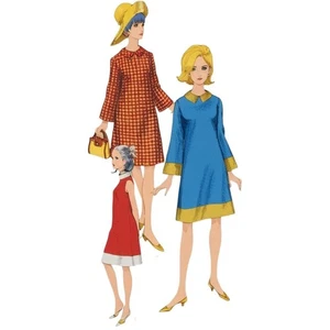 1960s Sewing Pattern, “Easy to Make” Dress - Bust: 34” (86cm) - Picture 1 of 2