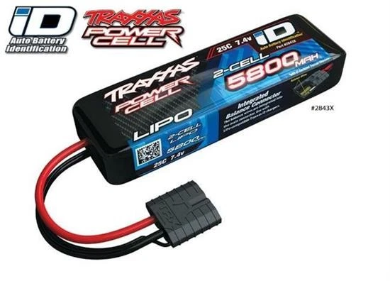 Traxxas 5800mah 7 4v 2-zellen 25c N°trx2843x