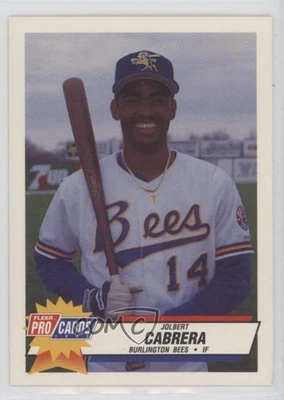 1993 Fleer ProCards Midwest League All-Star Game Jolbert Cabrera #MDW-29 - Image 1 of 2