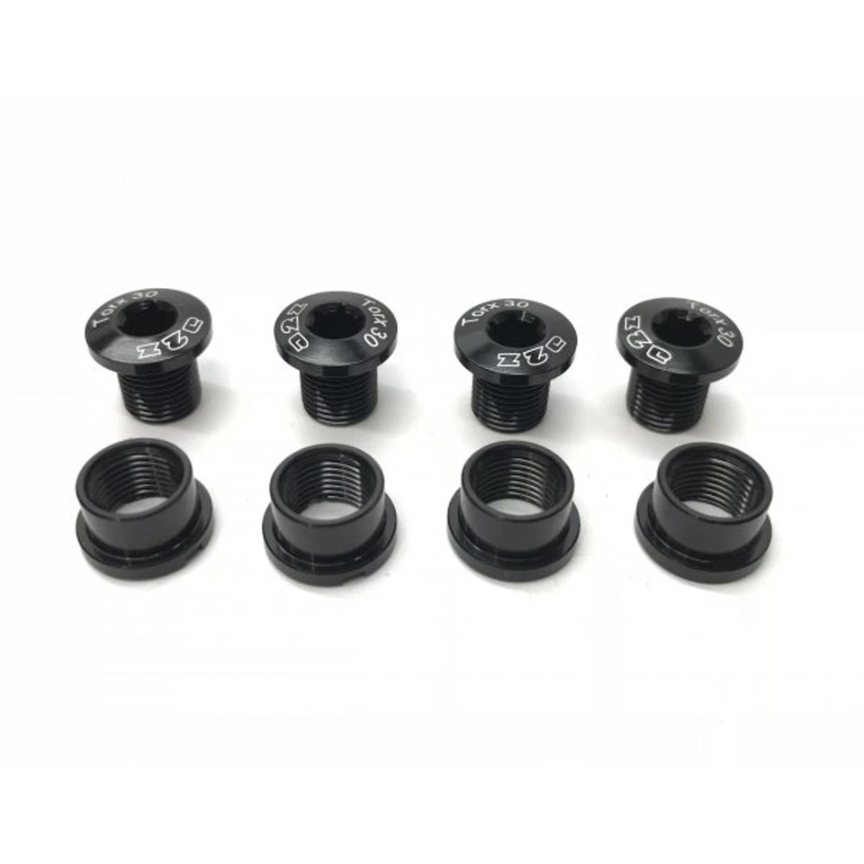 Kit de pernos de plato A2Z 4 brazos 1X sistemas negro  Foto 1 de 1