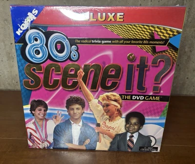 New 80s Scene it? The DVD Game Deluxe Edition Trivia Game 2009 Factory Sealed - Image 1 of 4