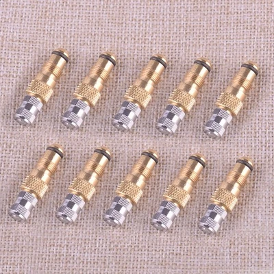20x Tractor Air Liquid Tire Brass Valve Stem TR218A TR618A CH3 Core Housing top - Image 1 of 4