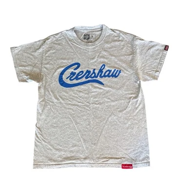 Crenshaw The Marathon Ropa TMC Gris Jaspeado/Azul Real Grande Camisa Informal Foto 1 de 4
