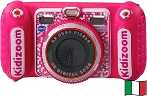 VTECH - KIDIZOOM DUO ROSA - MACCHINA FOTOGRAFICA CON CUFFIE +75FILTRI -10 IN 1 - Foto 1 di 6