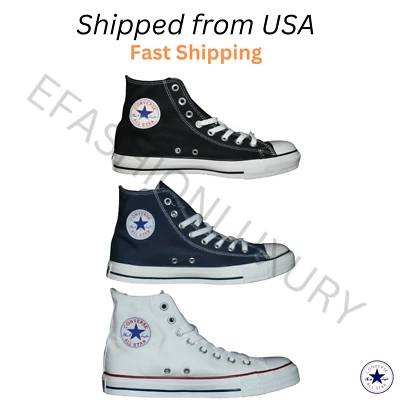 Vintage Converse Chuck Taylor All Star alte unisex con difetti - Immagine 1 di 4