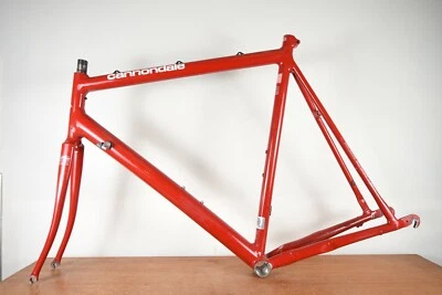 Cuadro y horquilla de aluminio para bicicleta de carretera Cannondale serie 3.0 700c 63 cm Foto 1 de 4